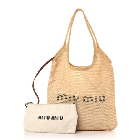 miu miu fabric pouch|Natural Fabric And Linen Tote Bag .